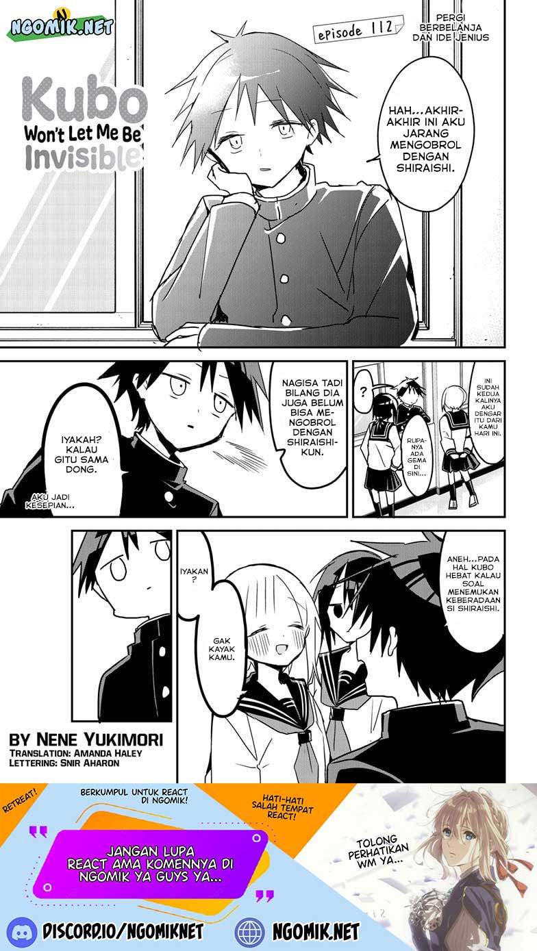 Kubo-san wa Boku (Mobu) wo Yurusanai Chapter 112 Gambar 2